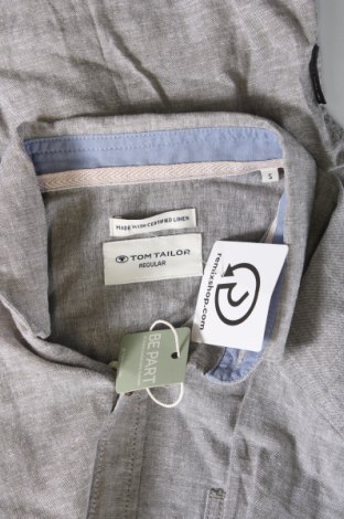 Herrenhemd Tom Tailor, Größe S, Farbe Grau, Preis € 18,49