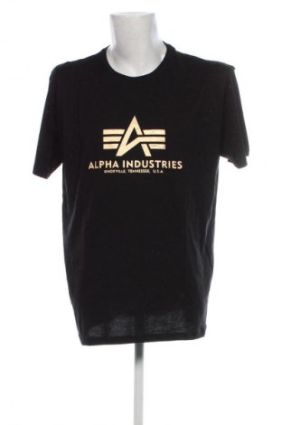 Herren T-Shirt Alpha Industries, Größe XXL, Farbe Schwarz, Preis € 24,99