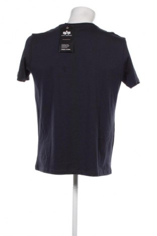 Herren T-Shirt Alpha Industries, Größe M, Farbe Blau, Preis 22,99 €