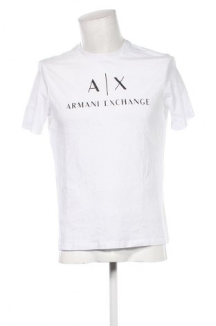 Мъжка тениска Armani Exchange, Размер L, Цвят Бял, Цена 72,29 лв.