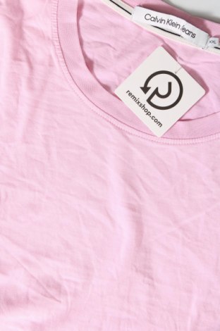 Herren T-Shirt Calvin Klein Jeans, Größe XXL, Farbe Rosa, Preis € 29,99