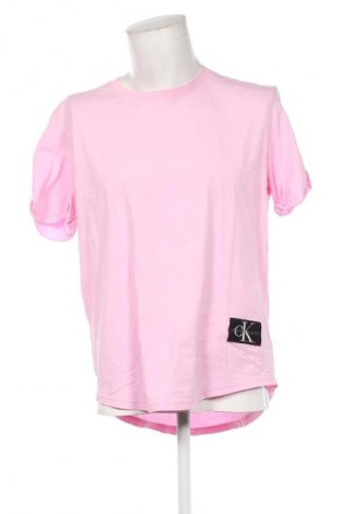 Herren T-Shirt Calvin Klein Jeans, Größe XXL, Farbe Rosa, Preis € 29,99