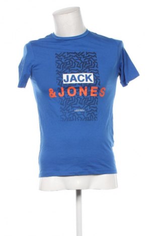 Tricou de bărbați Core By Jack & Jones, Mărime S, Culoare Albastru, Preț 35,71 Lei