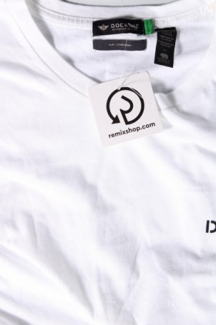 Ανδρικό t-shirt Dockers, Μέγεθος XL, Χρώμα Λευκό, Τιμή 24,99 €