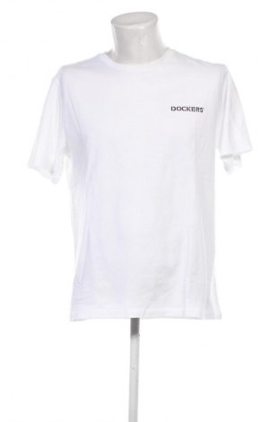 Herren T-Shirt Dockers, Größe XL, Farbe Weiß, Preis € 24,99