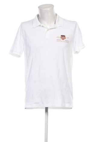 Ανδρικό t-shirt Gant, Μέγεθος XL, Χρώμα Λευκό, Τιμή 51,49 €