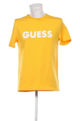 Мъжка тениска Guess, Размер L, Цвят Жълт, Цена 46,79 лв.