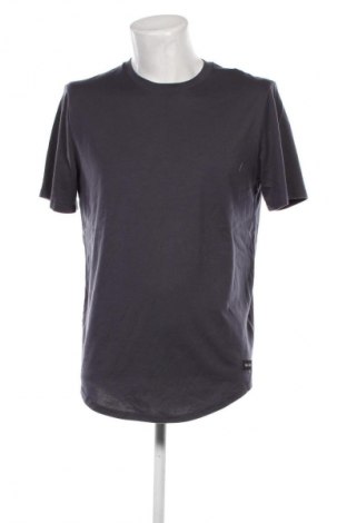 Ανδρικό t-shirt Hollister, Μέγεθος L, Χρώμα Γκρί, Τιμή 9,79 €