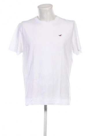 Tricou de bărbați Hollister, Mărime XL, Culoare Alb, Preț 36,00 Lei