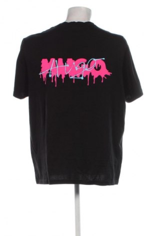 Męski T-shirt Hugo Boss, Rozmiar XXL, Kolor Czarny, Cena 182,99 zł