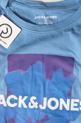 Мъжка тениска Jack & Jones, Размер M, Цвят Син, Цена 21,49 лв.