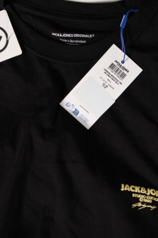 Мъжка тениска Jack & Jones, Размер M, Цвят Черен, Цена 42,29 лв.