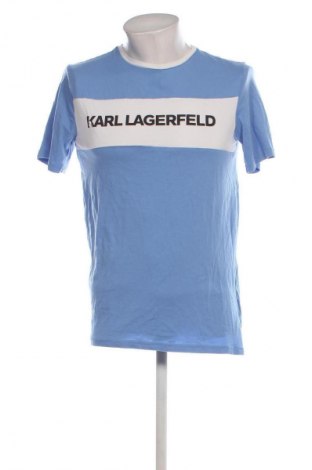 Herren T-Shirt Karl Lagerfeld, Größe L, Farbe Blau, Preis € 22,49