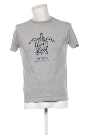 Ανδρικό t-shirt North Sails, Μέγεθος M, Χρώμα Γκρί, Τιμή 15,29 €