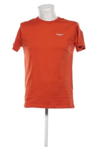 Herren T-Shirt Pepe Jeans, Größe M, Farbe Orange, Preis 18,99 €