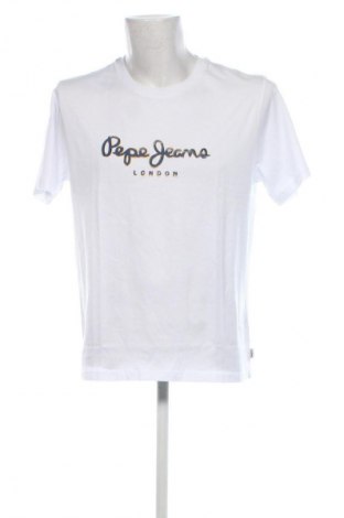 Ανδρικό t-shirt Pepe Jeans, Μέγεθος L, Χρώμα Λευκό, Τιμή 28,99 €