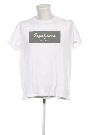 Ανδρικό t-shirt Pepe Jeans, Μέγεθος XL, Χρώμα Λευκό, Τιμή 24,99 €