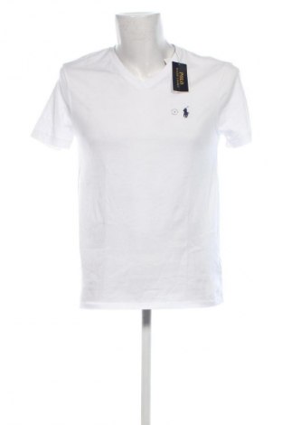 Męski T-shirt Polo By Ralph Lauren, Rozmiar M, Kolor Biały, Cena 292,99 zł