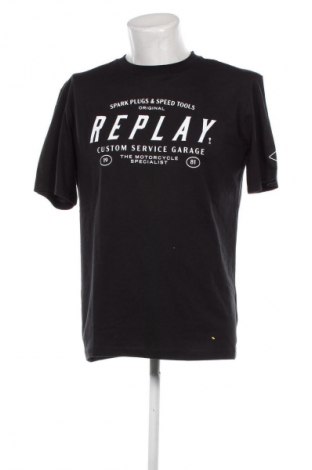 Herren T-Shirt Replay, Größe XL, Farbe Schwarz, Preis 35,99 €