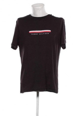 Ανδρικό t-shirt Tommy Hilfiger, Μέγεθος XL, Χρώμα Μαύρο, Τιμή 33,99 €