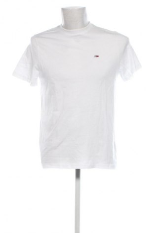 Herren T-Shirt Tommy Jeans, Größe S, Farbe Weiß, Preis € 27,99