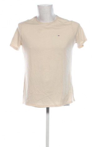 Ανδρικό t-shirt Tommy Jeans, Μέγεθος M, Χρώμα  Μπέζ, Τιμή 37,99 €