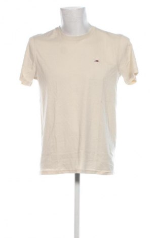 Ανδρικό t-shirt Tommy Jeans, Μέγεθος L, Χρώμα  Μπέζ, Τιμή 20,49 €