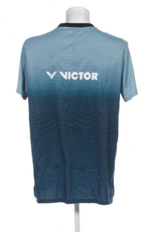 Męski T-shirt Victor, Rozmiar 3XL, Kolor Niebieski, Cena 23,99 zł