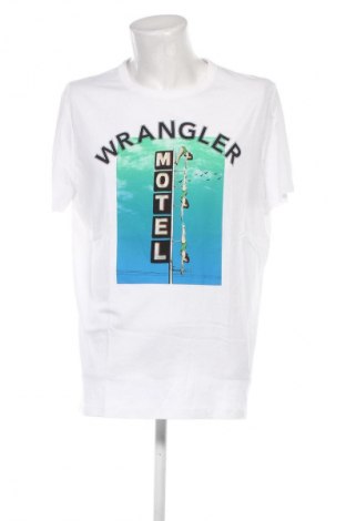 Tricou de bărbați Wrangler, Mărime XL, Culoare Alb, Preț 127,99 Lei