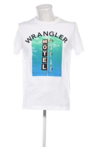 Męski T-shirt Wrangler, Rozmiar M, Kolor Biały, Cena 97,99 zł