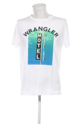 Ανδρικό t-shirt Wrangler, Μέγεθος L, Χρώμα Λευκό, Τιμή 28,99 €