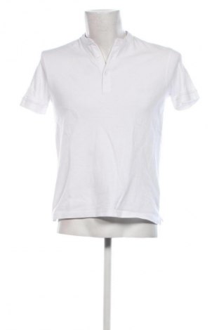 Herren T-Shirt Zara, Größe M, Farbe Weiß, Preis 8,18 €