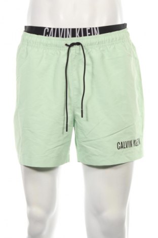 Herren Badeanzug Calvin Klein, Größe L, Farbe Grün, Preis 44,99 €