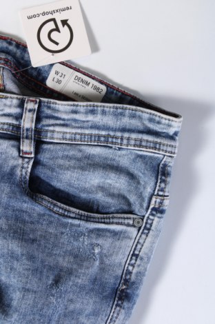 Męskie jeansy Denim 1982, Kolor Niebieski, Cena 92,99 zł