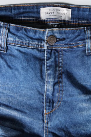 Herren Jeans Savvy, Größe L, Farbe Blau, Preis € 11,99