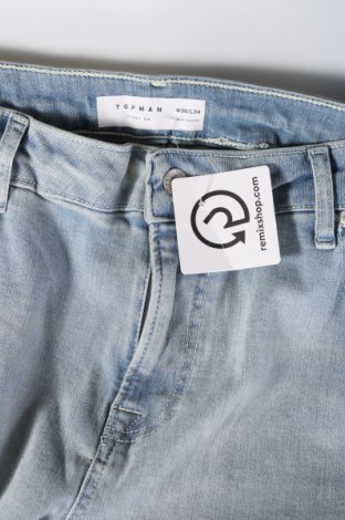 Ανδρικό τζίν Topman, Μέγεθος L, Χρώμα Μπλέ, Τιμή 21,99 €