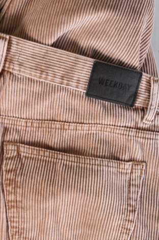 Herren Cordhose Weekday, Größe S, Farbe Beige, Preis 8,99 €