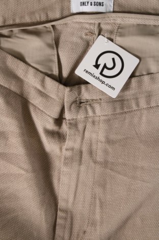 Herren Shorts Only & Sons, Größe XL, Farbe Beige, Preis € 11,79