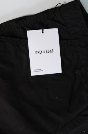 Pantaloni scurți de bărbați Only & Sons, Mărime XL, Culoare Negru, Preț 66,99 Lei