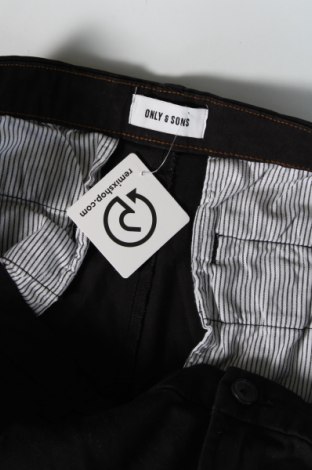 Pantaloni scurți de bărbați Only & Sons, Mărime XL, Culoare Negru, Preț 66,99 Lei