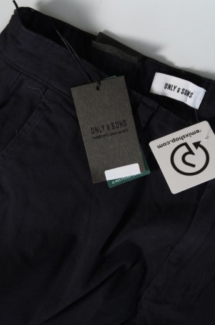 Pantaloni scurți de bărbați Only & Sons, Mărime M, Culoare Albastru, Preț 59,99 Lei