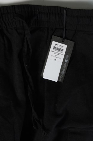 Pantaloni scurți de bărbați Only & Sons, Mărime M, Culoare Negru, Preț 48,99 Lei