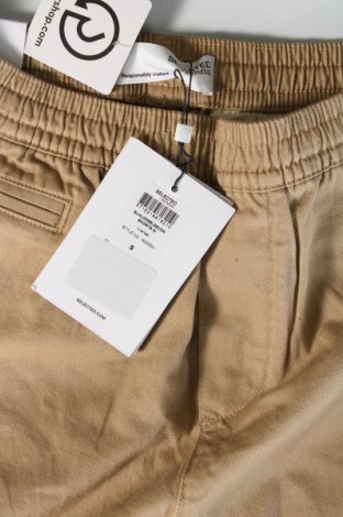 Herren Shorts Selected Homme, Größe M, Farbe Beige, Preis 12,49 €