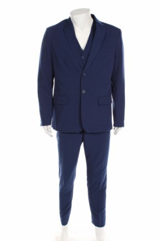 Costum de bărbați Only & Sons, Mărime XL, Culoare Albastru, Preț 492,99 Lei