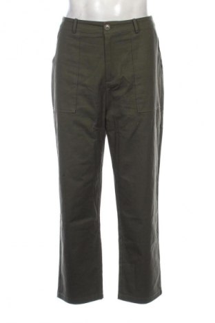 Pantaloni de bărbați Dan Fox X About You, Mărime L, Culoare Verde, Preț 76,99 Lei