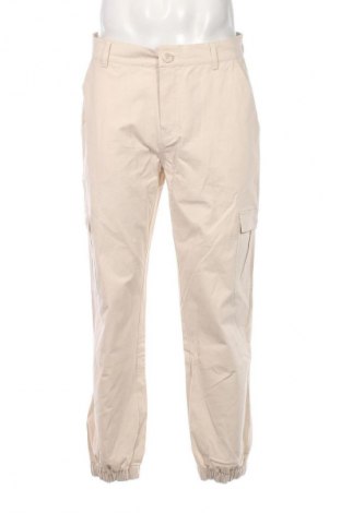 Herrenhose Dan Fox X About You, Größe L, Farbe Beige, Preis € 12,49