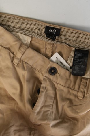 Pantaloni de bărbați H&M, Mărime M, Culoare Bej, Preț 34,99 Lei