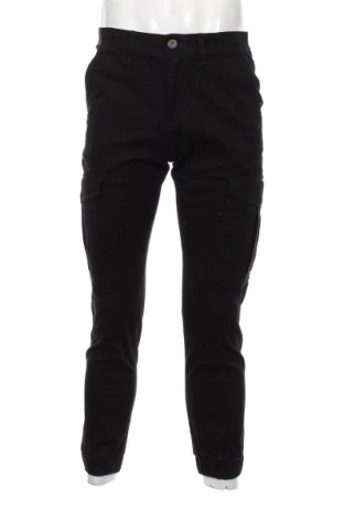 Pantaloni de bărbați Jack & Jones, Mărime M, Culoare Negru, Preț 218,99 Lei