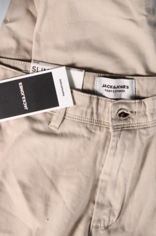 Herrenhose Jack & Jones, Größe M, Farbe Beige, Preis € 15,99