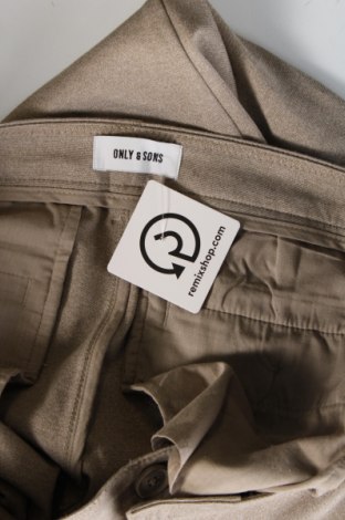 Herrenhose Only & Sons, Größe L, Farbe Beige, Preis € 11,49